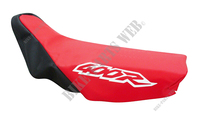 Red seat cover Honda XR400R 1997